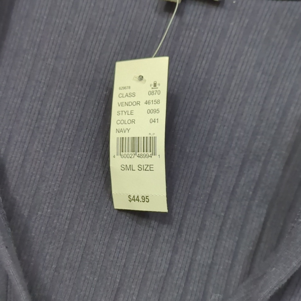 🌟NWT Kendall and Kylie Ribbed Button Down Dress - Picture 4 of 6